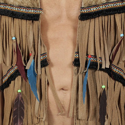 Indianen Vest Hippie van Wilbers & Wilbers koop je bij Partywinkel