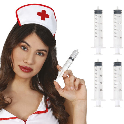 Injectiespuiten 4st van Fiestas Guirca koop je bij Partywinkel