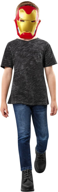 Iron Man Masker Half van Rubies koop je bij Partywinkel