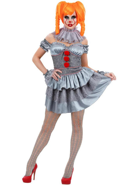 IT Chapter Two, Pennywise Ladies Kostuum Dames van Smiffys koop je bij Partywinkel