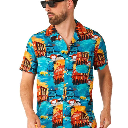 IT Overhemd Korte Mouwen Heren OppoSuits van OppoSuits koop je bij Partywinkel
