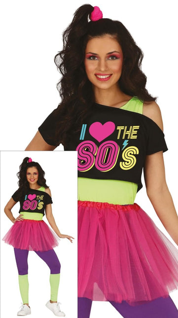 Jaren 80 Kostuum Dames van Fiestas Guirca koop je bij Partywinkel