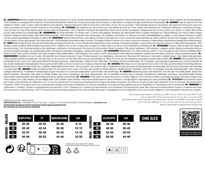 Jaren '80S Rok Neon Groen van Fiestas Guirca koop je bij Partywinkel