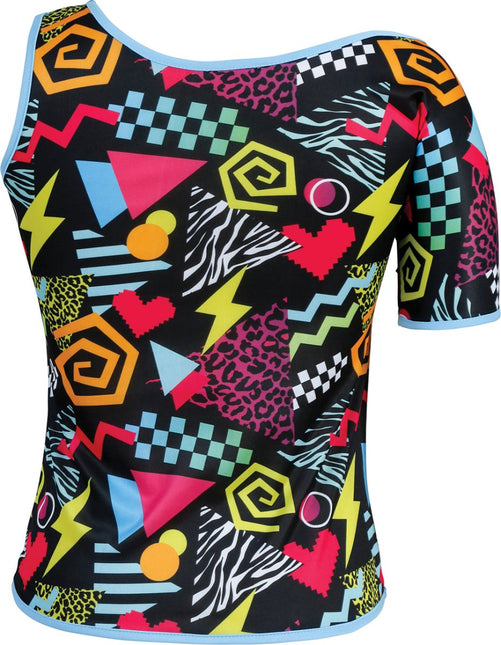 Jaren 90 Shirt Gekleurd Dames van Fiestas Guirca koop je bij Partywinkel