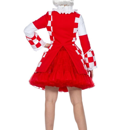 Brabant Jas Rood Wit Dames van Wilbers & Wilbers koop je bij Partywinkel