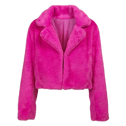 Jasje Fluffy rave roze (M/L) van Boland koop je bij Partywinkel