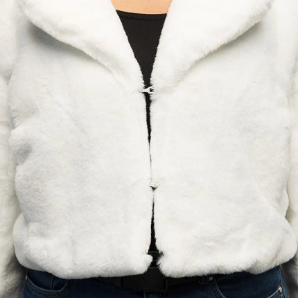 Jasje Fluffy rave wit (M/L) van Boland koop je bij Partywinkel