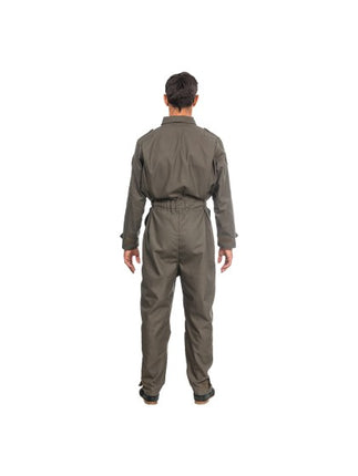 Straaljagerpiloot Jumpsuit Heren Olijfgroen