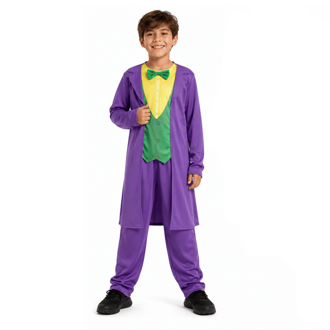 Joker Kostuum Paars Groen Kind van Ciao International koop je bij Partywinkel