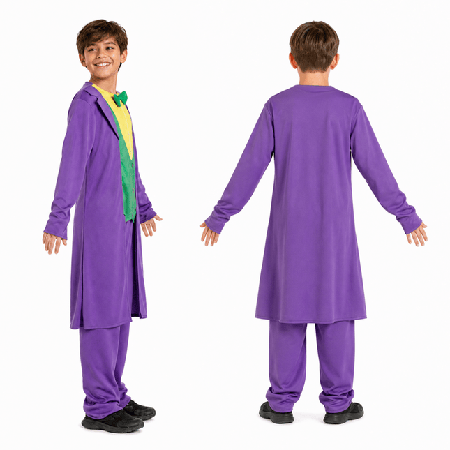 Joker Kostuum Paars Groen Kind van Ciao International koop je bij Partywinkel
