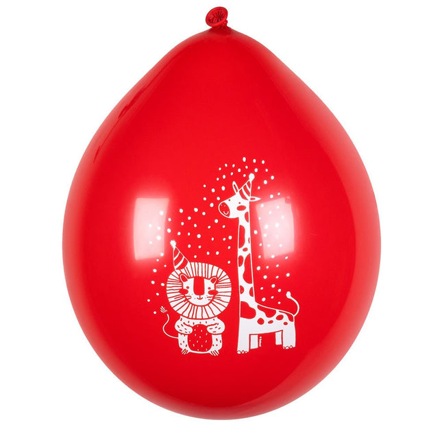 Jungle Ballonnen Safari 25cm 6st van Boland koop je bij Partywinkel