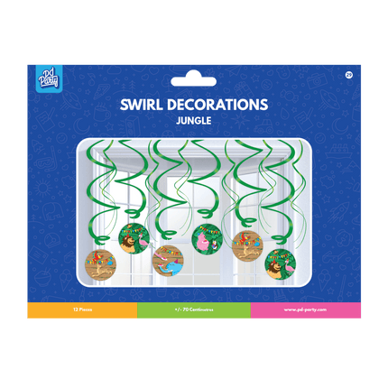 Jungle Hangdecoratie 70cm van Paper Dreams koop je bij Partywinkel