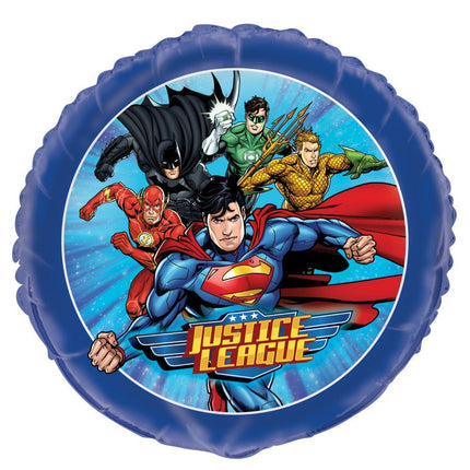 Justice League Helium Ballon 45cm leeg van Unique koop je bij Partywinkel