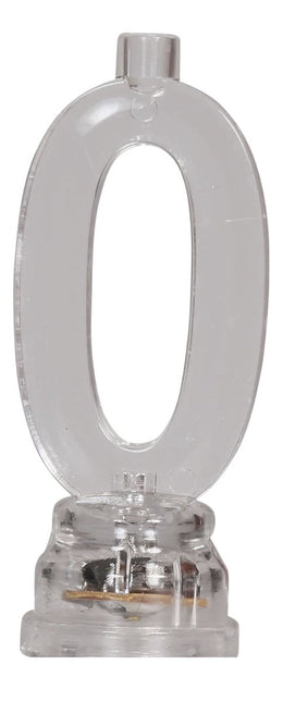 Kaarsenhouder 0 Jaar Led 13cm van Fiestas Guirca koop je bij Partywinkel