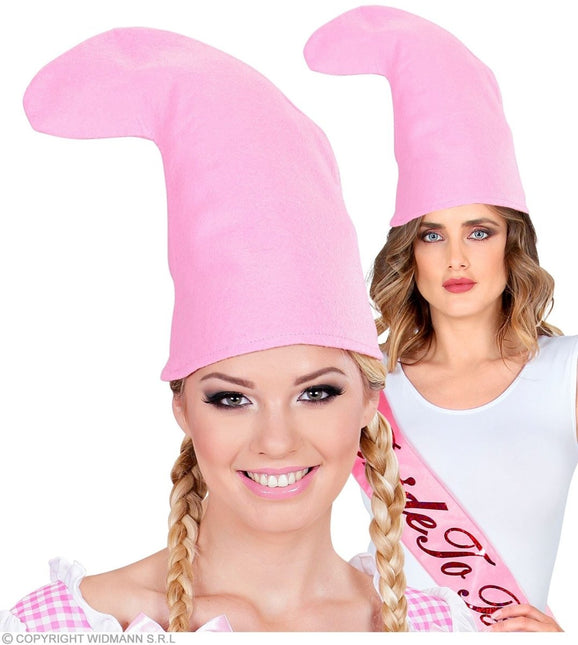 Kabouter Muts Roze van Widmann koop je bij Partywinkel