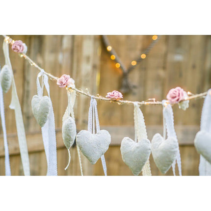 Kant Lint Wit 2,5Cm 2m van CHAKS koop je bij Partywinkel