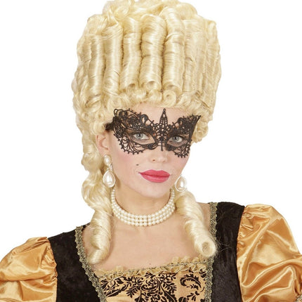 Kant Oogmasker Zwart van Widmann koop je bij Partywinkel