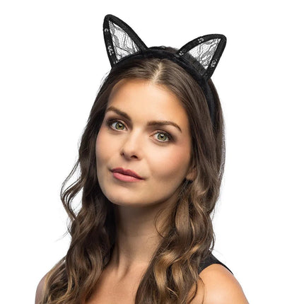 Kat Haarband Kant van Boland koop je bij Partywinkel