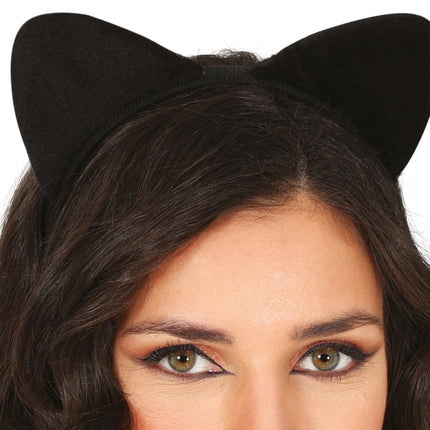 Kat Haarband Zwart van Fiestas Guirca koop je bij Partywinkel