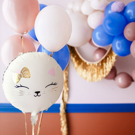 Kat Helium Ballon Leeg 45cm van Partydeco koop je bij Partywinkel