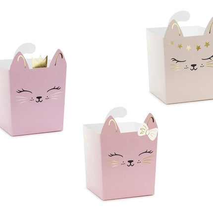 Kat Snackbakje 3st van Partydeco koop je bij Partywinkel