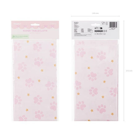 Kat Tafelkleed 1,8m van Partydeco koop je bij Partywinkel