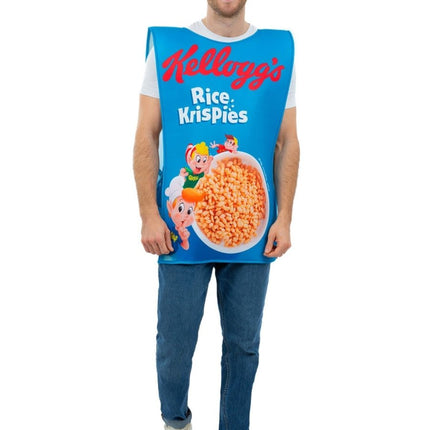 Kelloggs™ Rice Krispies™ Cereal Verpakking Kostuum Heren van Smiffys koop je bij Partywinkel