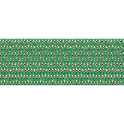 Kerst Cadeaupapier Notenkrakers 2m van Partydeco koop je bij Partywinkel