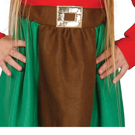 Kerst Jurkje Elf Meisje van Fiestas Guirca koop je bij Partywinkel