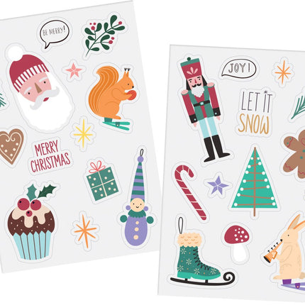 Kerst Raamsticker 27st van Folat koop je bij Partywinkel