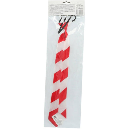 Kerst Stropdas Rood Wit van Folat koop je bij Partywinkel