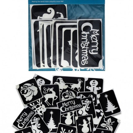 Kerst Tattoo Stencil 24st van Superstar koop je bij Partywinkel