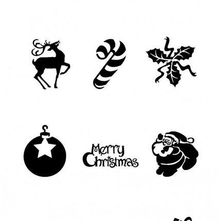 Kerst Tattoo Stencil 24st van Superstar koop je bij Partywinkel