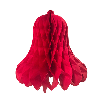 Kerstklok 50 cm - Rood van Paper Dreams koop je bij Partywinkel