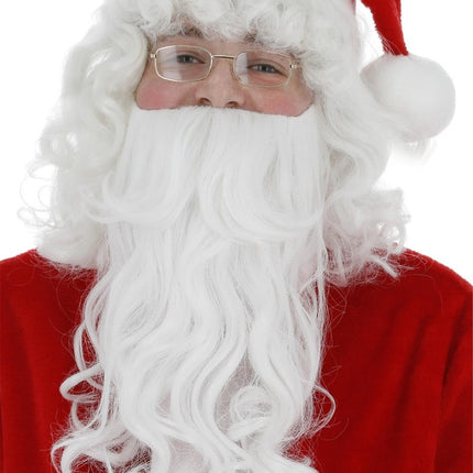 Kerstman Baard Deluxe van Smiffys koop je bij Partywinkel