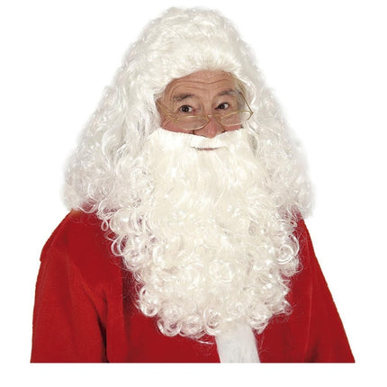 Kerstman Baard en Pruik van Fiestas Guirca koop je bij Partywinkel