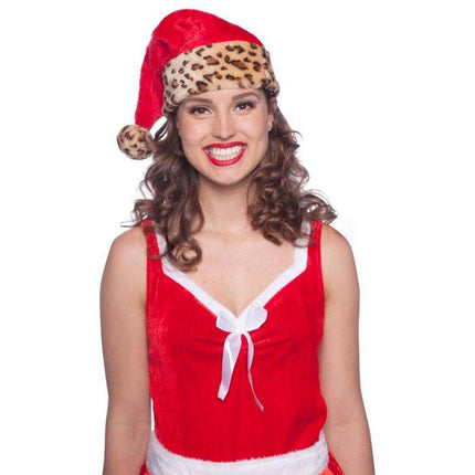 Kerstmuts Luipaard van Folat koop je bij Partywinkel