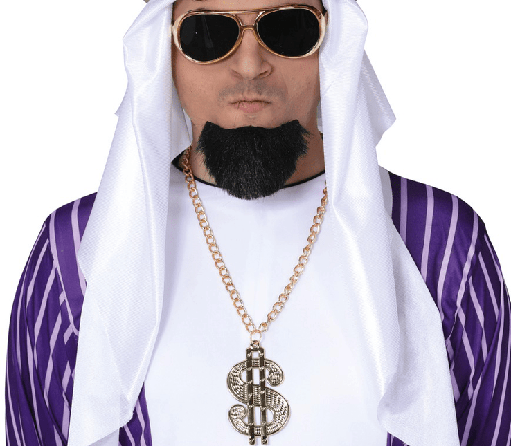 Ketting Dollar 10cm van Fiestas Guirca koop je bij Partywinkel