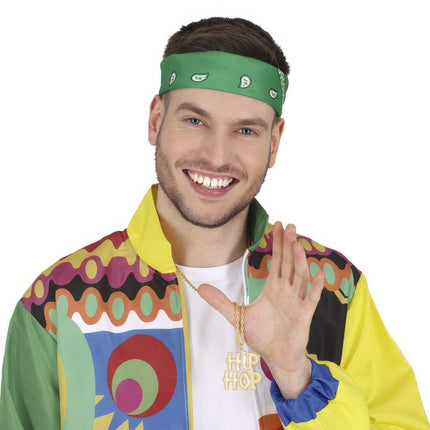 Ketting Goud Hip Hop van Fiestas Guirca koop je bij Partywinkel