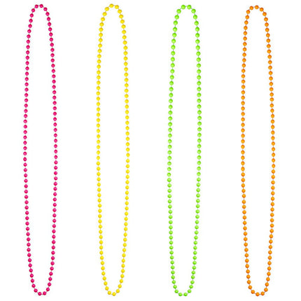 Ketting Parel Gekleurd 4st van Boland koop je bij Partywinkel