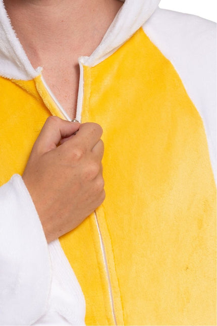 Kip Onesie Wit van PartyXclusive koop je bij Partywinkel