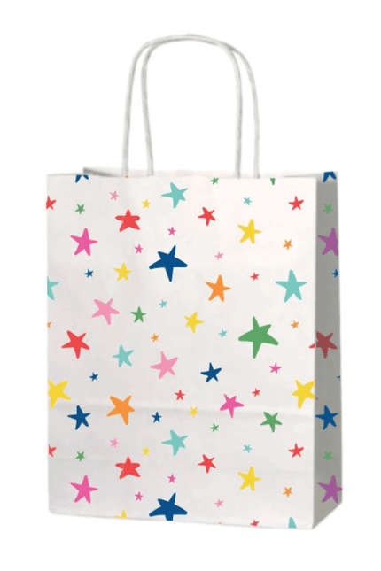 Kleurrijke Sterren Uitdeelzakjes 8st van Unique koop je bij Partywinkel