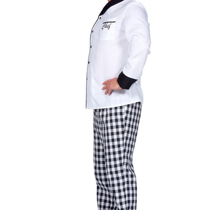 Kok Kostuum Heren 3 delig van Wilbers & Wilbers koop je bij Partywinkel