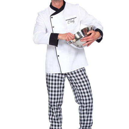 Kok Kostuum Heren 3 delig van Wilbers & Wilbers koop je bij Partywinkel