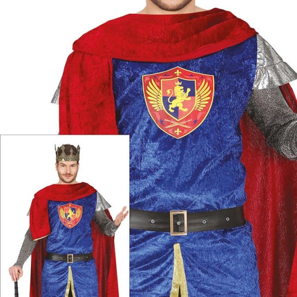 Koning Kostuum Blauw Heren van Fiestas Guirca koop je bij Partywinkel