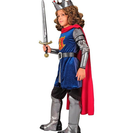 Koning Kostuum Blauw Rood van Widmann koop je bij Partywinkel