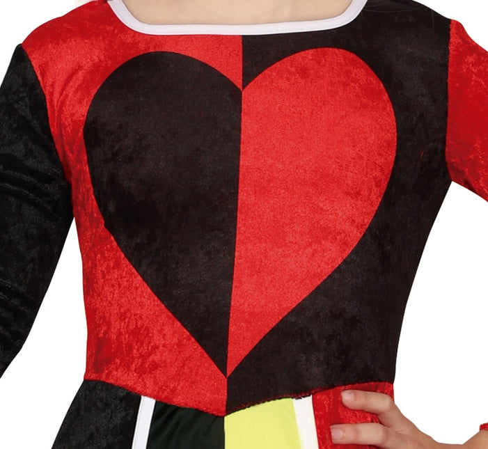 Koningin Jurk Harten van Fiestas Guirca koop je bij Partywinkel