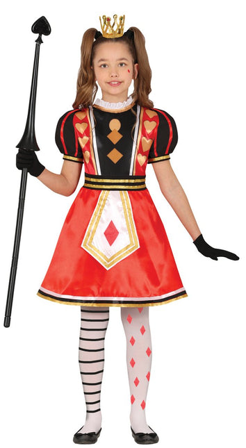 Koningin Jurk Meisje Harten van Fiestas Guirca koop je bij Partywinkel