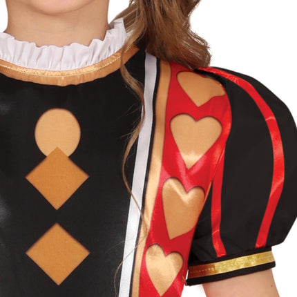 Koningin Jurk Meisje Harten van Fiestas Guirca koop je bij Partywinkel