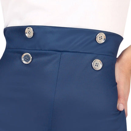 Kostuum Blauw Wit Dames Matroos van Fiestas Guirca koop je bij Partywinkel